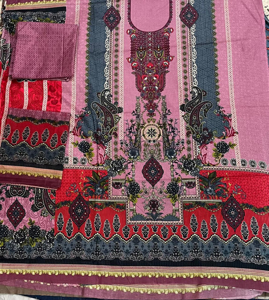 ₹599! Jiafashion karachi cotton dress materials