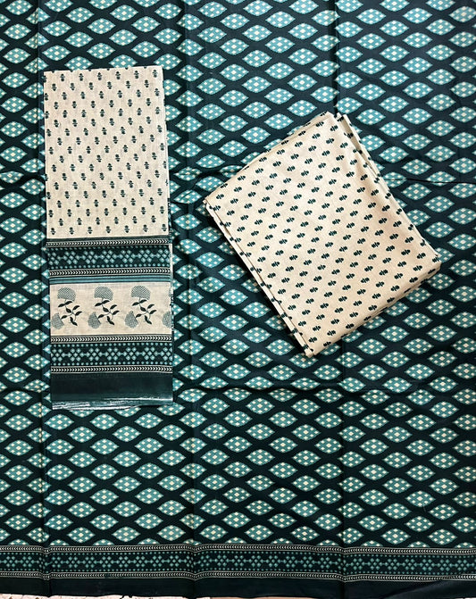 ₹525! Jiafashion printed Cotton Dress Materials