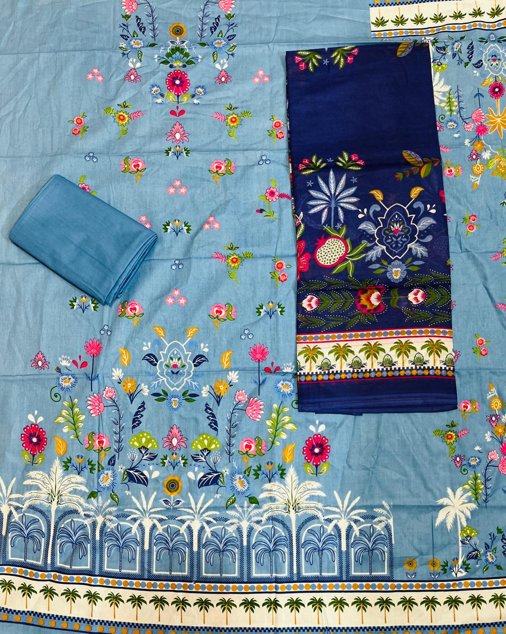 ₹ 599! Deeptex Karachi Cotton Dress Materials