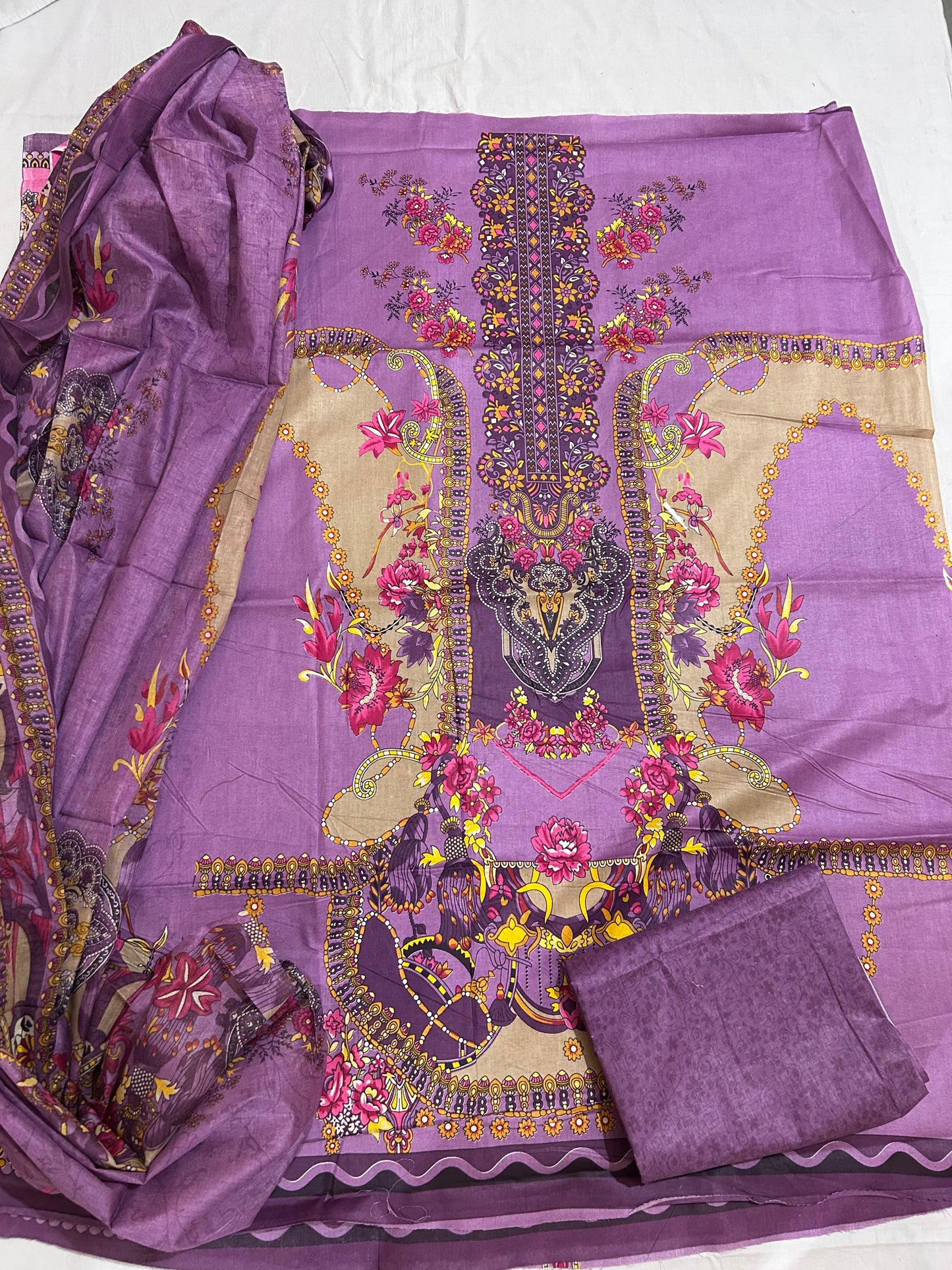 ₹599! Jiafashion karachi cotton dress materials