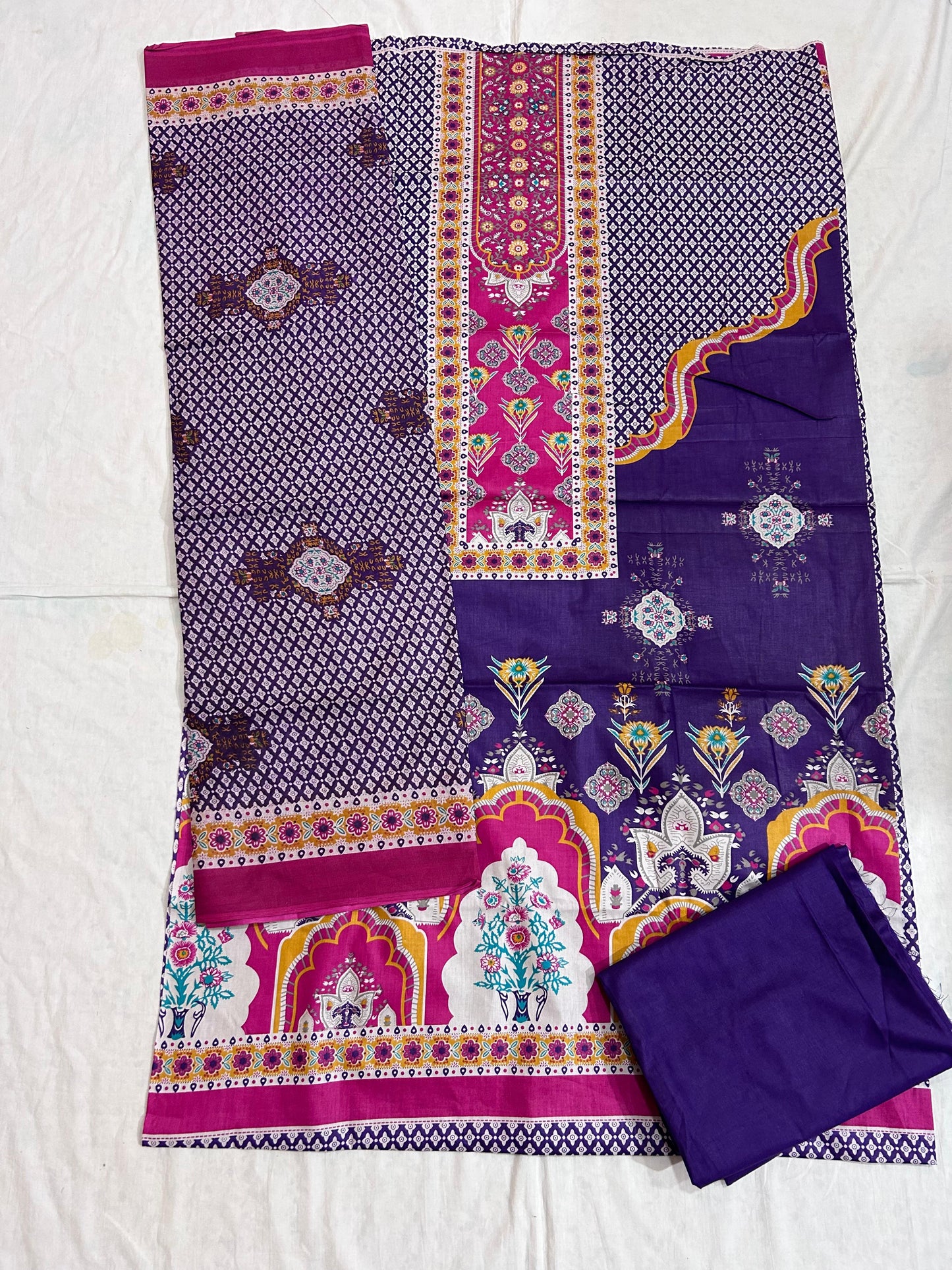 ₹ 599! Deeptex Lawn Cotton Dress Materials