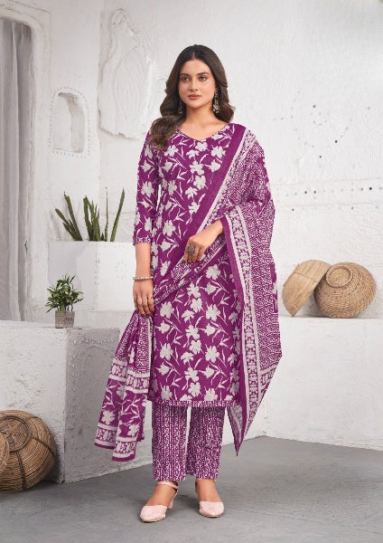 ₹549! Jiafashion Sensational Cotton Dress Materials