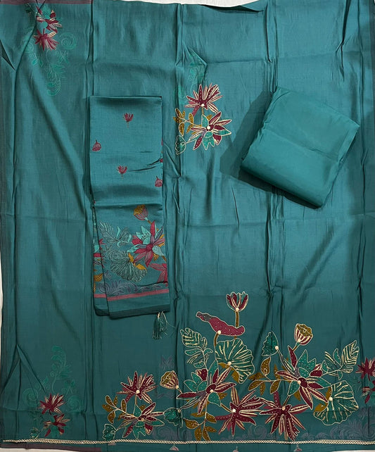 ₹1199! Jiafashion Silk Designer Dress Materials