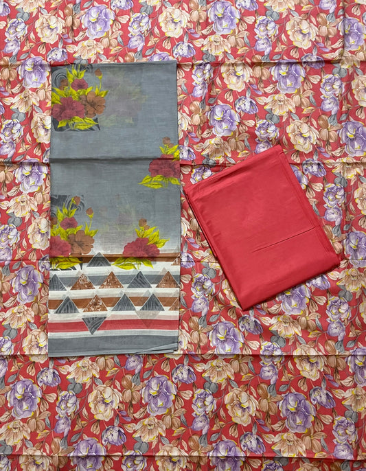 ₹ 599! Deeptex lawn Cotton Dress Materials