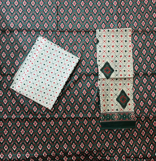 ₹525! Jiafashion printed Cotton Dress Materials