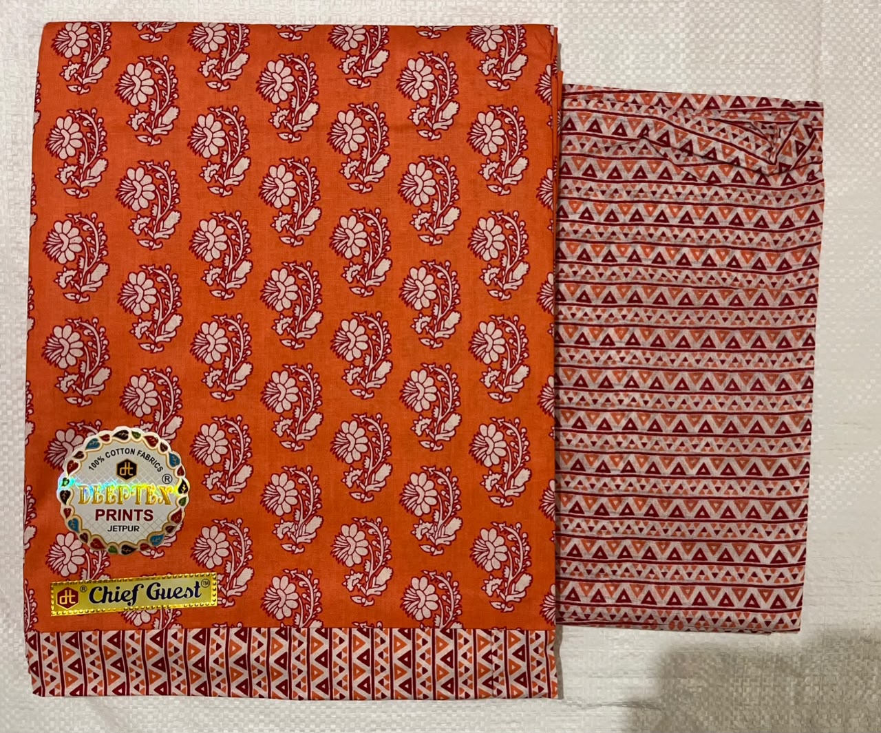 ₹625! Deeptex Cambric Cotton Dress Materials
