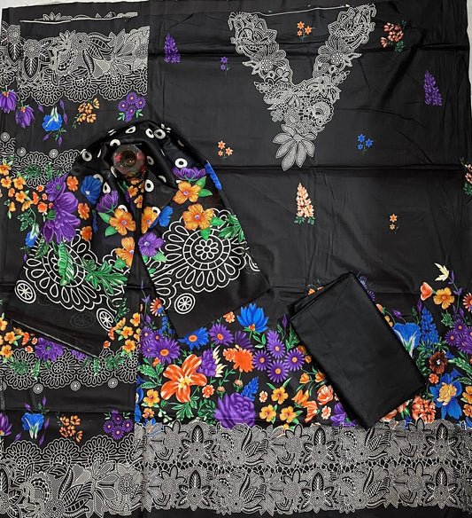 ₹599! Jiafashion Luxury Lawn Cotton  Dress Materials