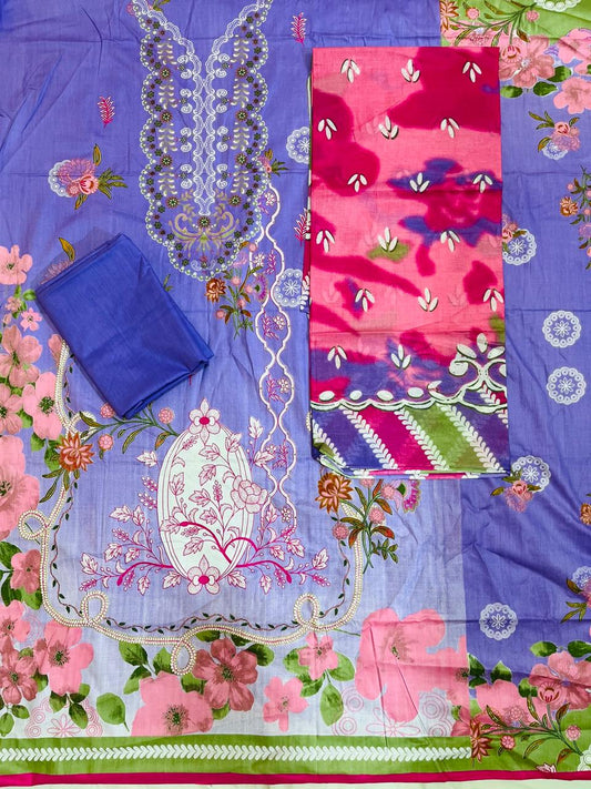 ₹599! Deeptex Karachi Cotton Dress Materials