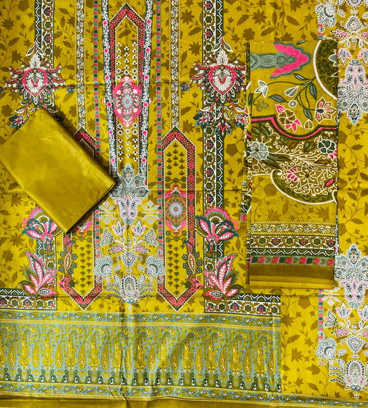 ₹549! Jiafashion Soft Cotton Karachi Materials