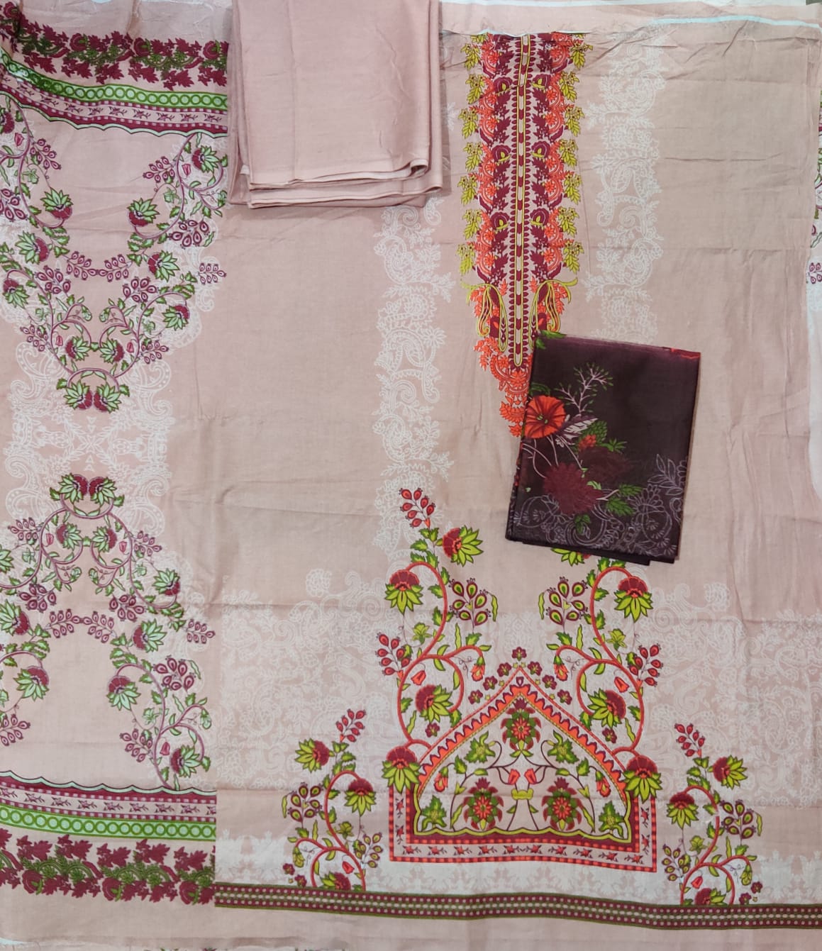 ₹549! Jiafashion karachi cotton dress materials