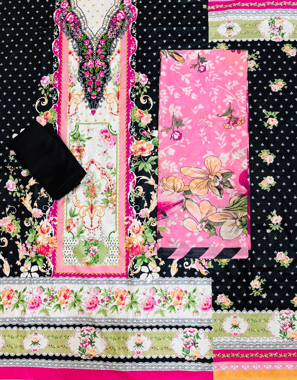 ₹699! Deeptex Karachi Cotton Dress Materials