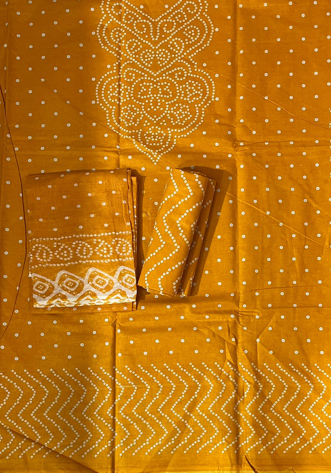 575! Jiafashion Cotton Bandhani Materials