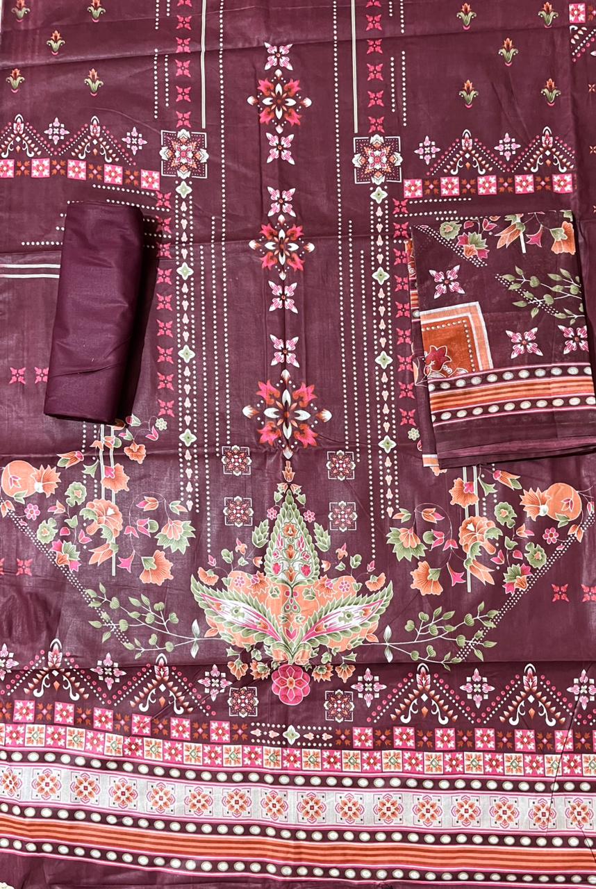 ₹575! Jiafashion Soft Cotton Karachi Materials