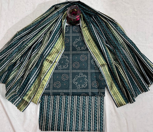 ₹649! Jiafashion lawn cotton printed dress material