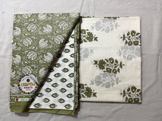 ₹525! Deeptex cotton printed dress materials