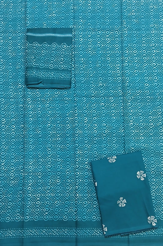 ₹699! Cambric cotton batik dress materials