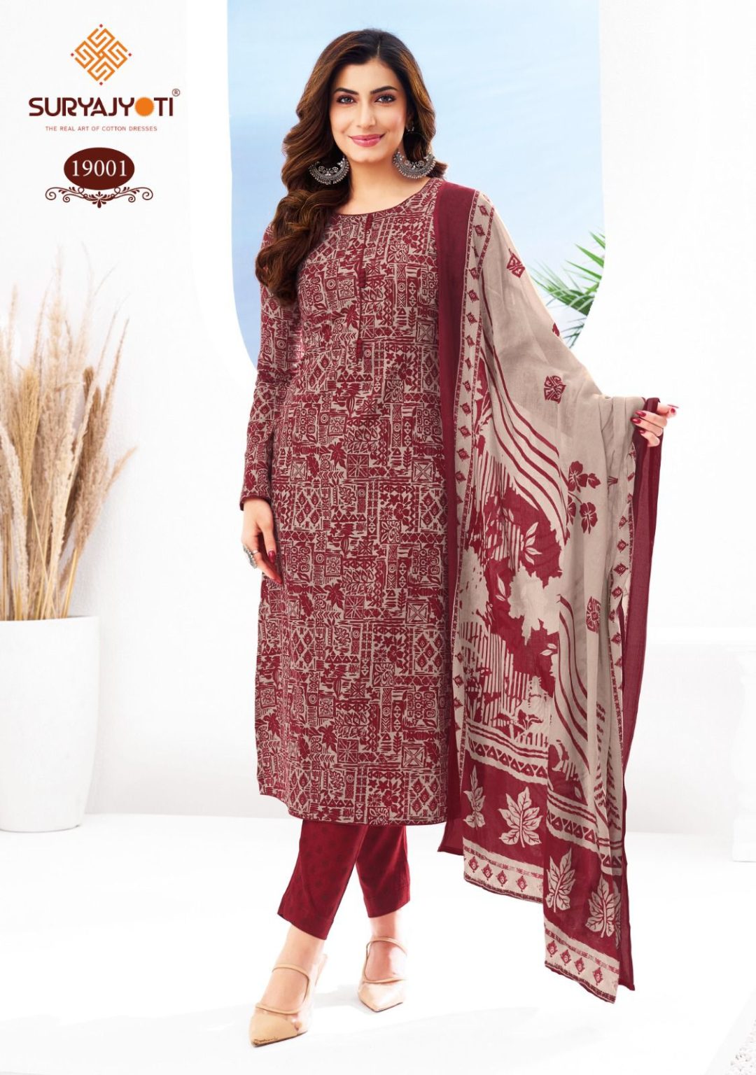 ₹599! Suryajyoti cotton dress materials