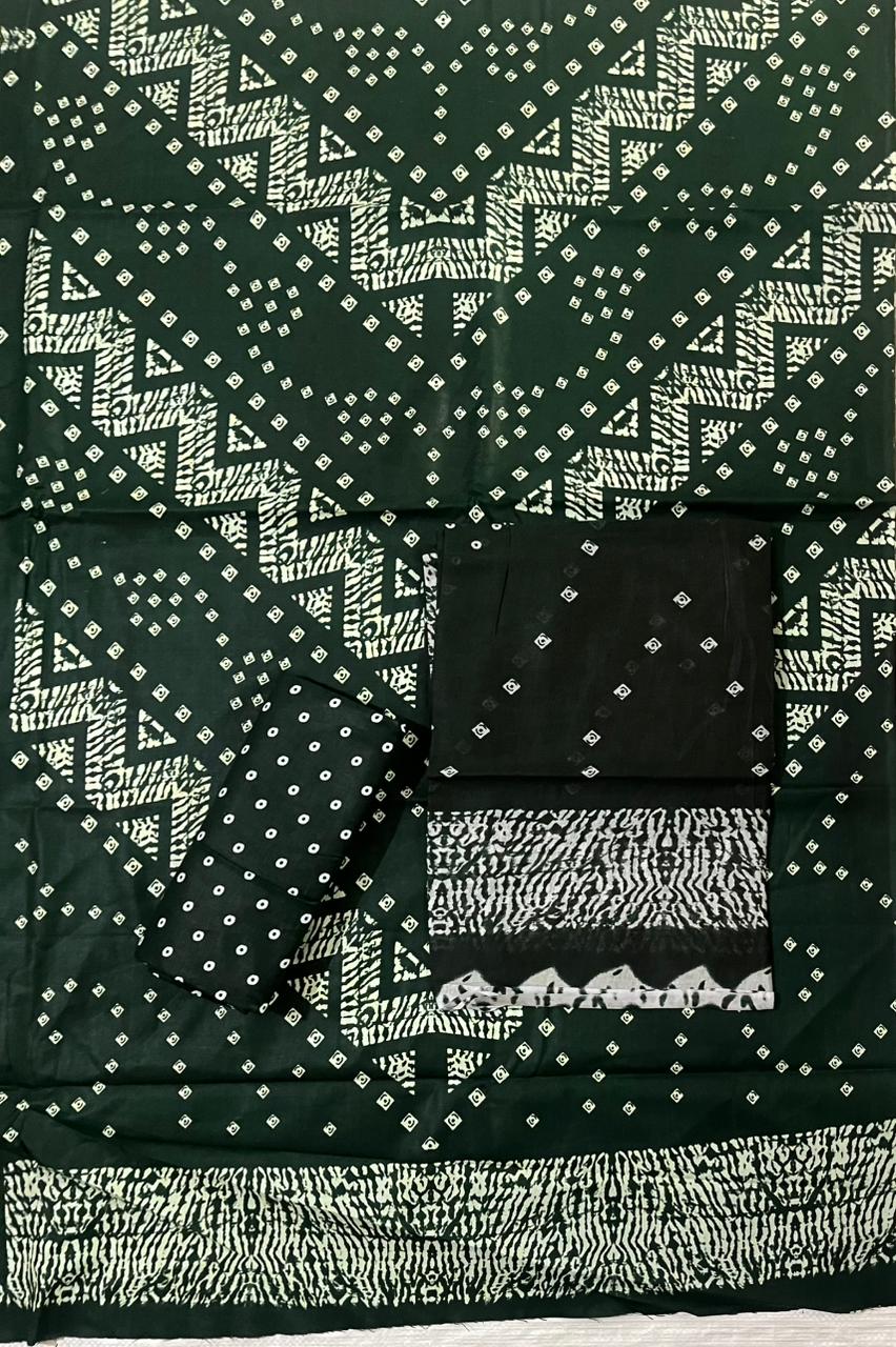 ₹575! Jiafashion Cotton Bandhani Materials