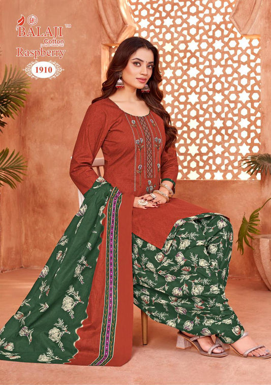 ₹ 699! Jiafashion cotton embroided dress materials