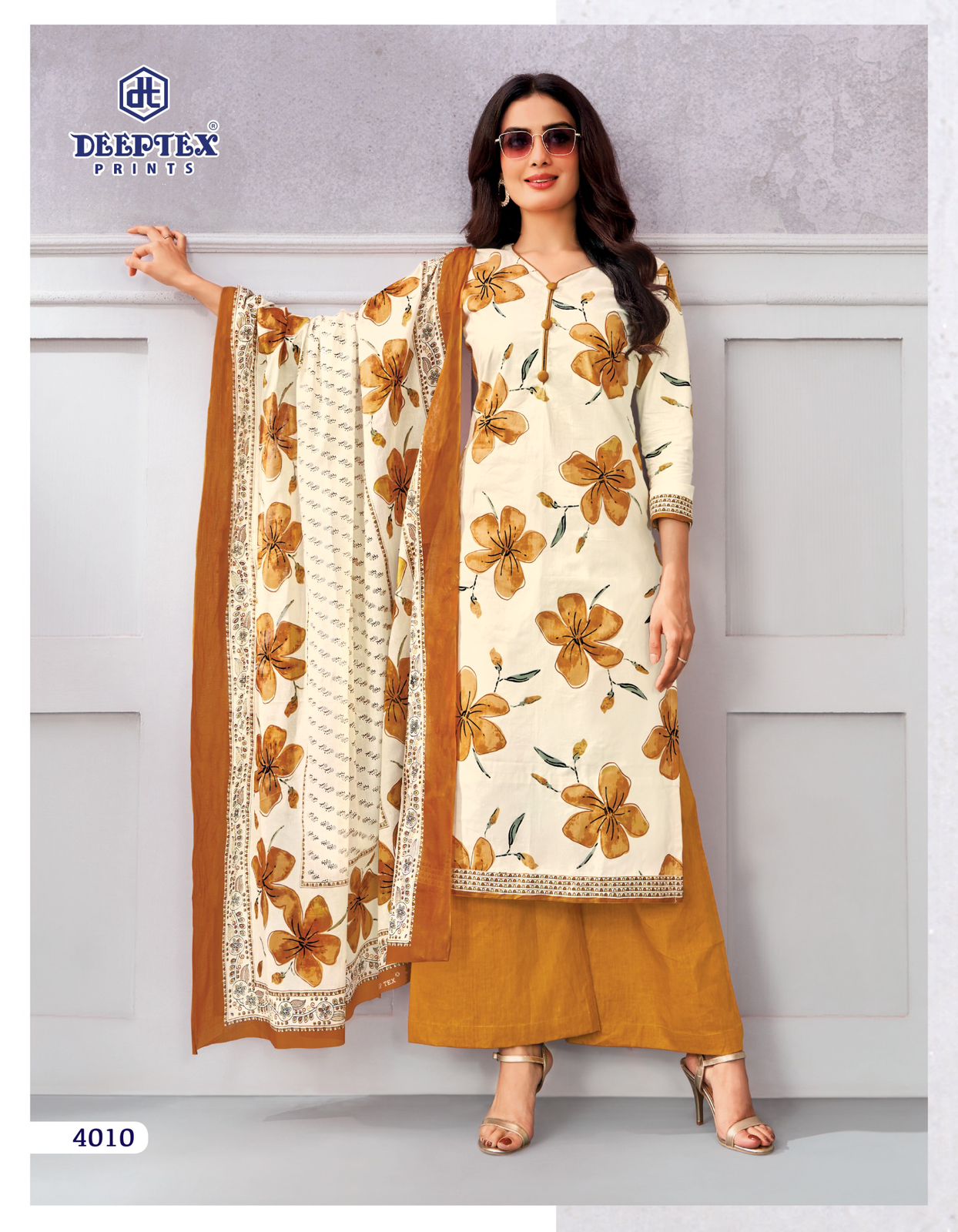 ₹599! Deeptex cambric cotton dress materials