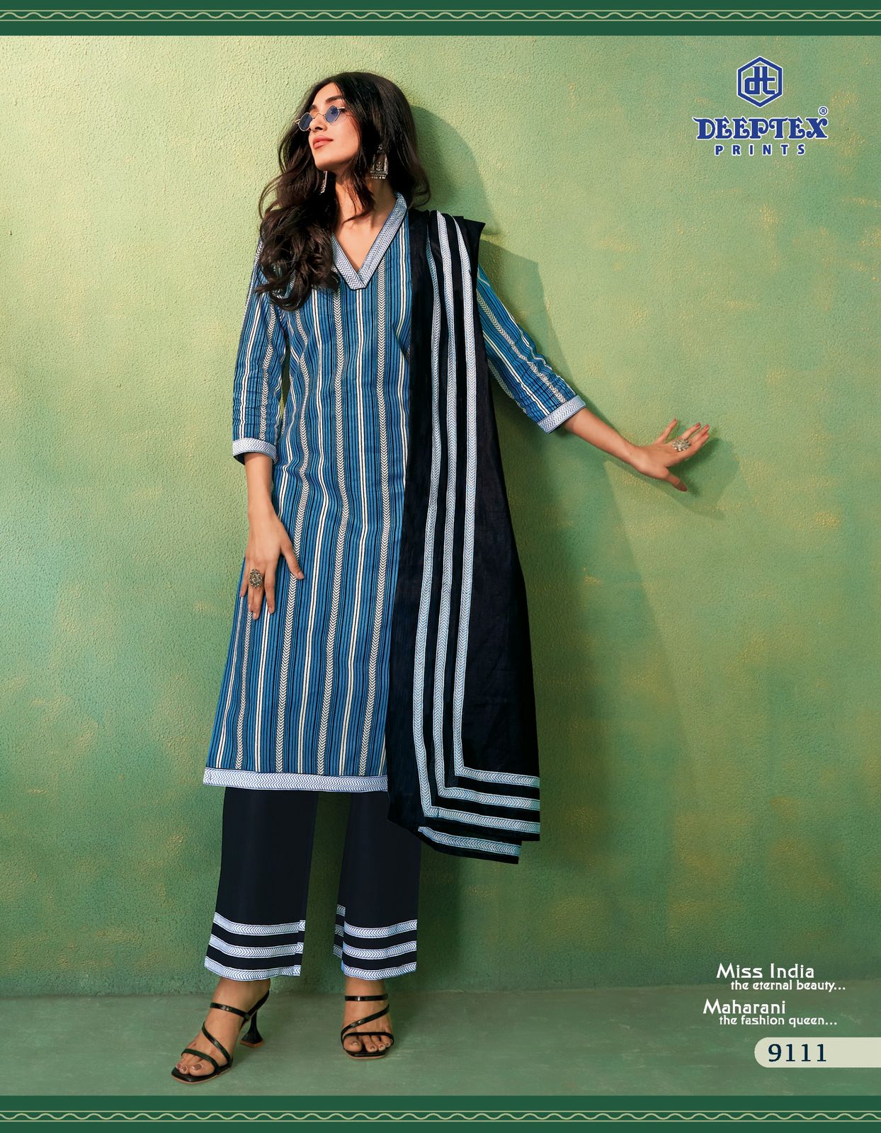 ₹525! Deeptex cotton printed dress material