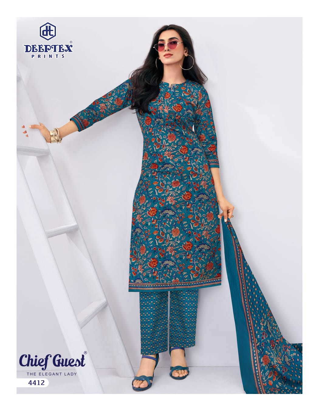 ₹ 625! Deeptex Cambric Cotton Dress Materials