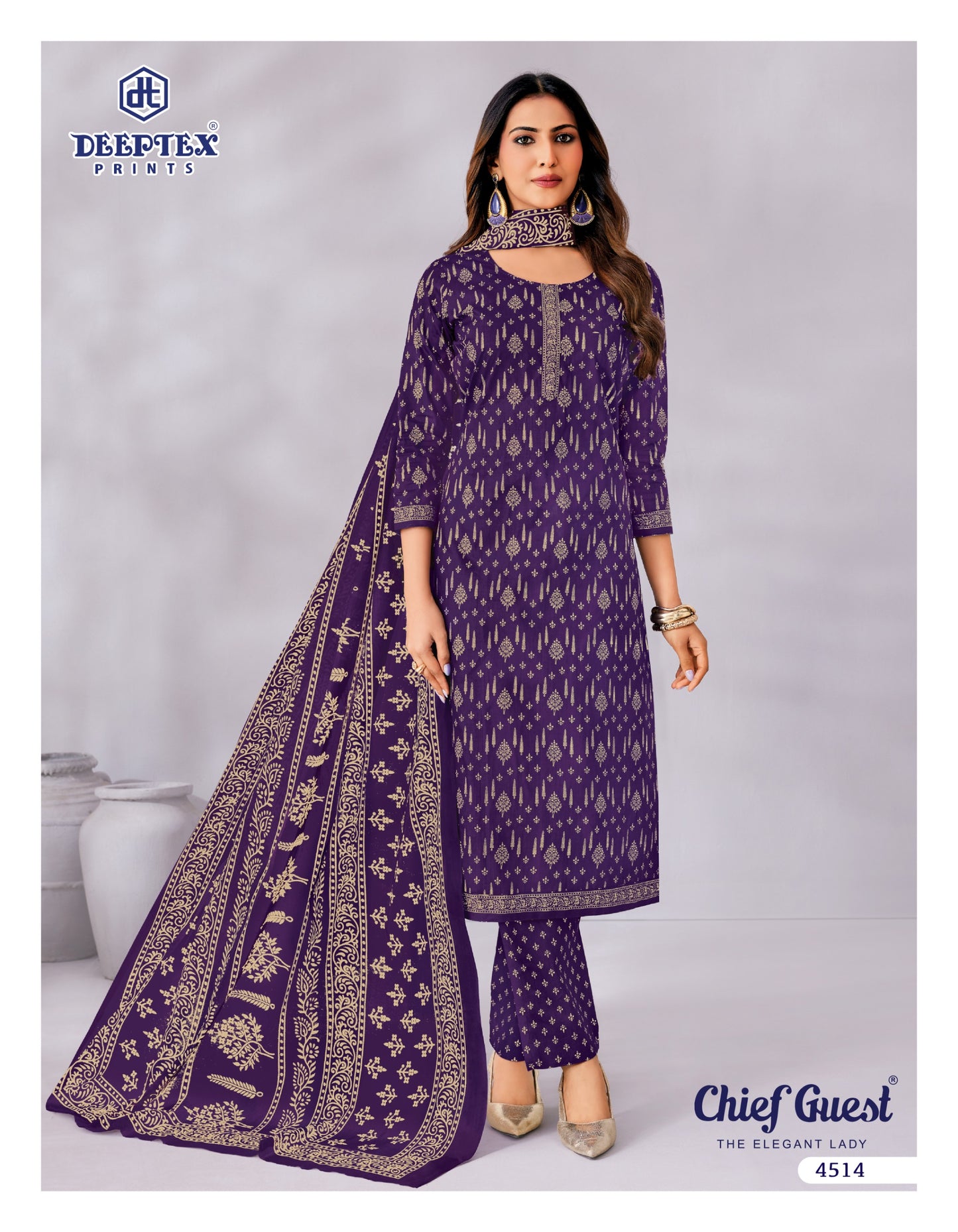 ₹625! Deeptex Cambric Cotton Dress Materials