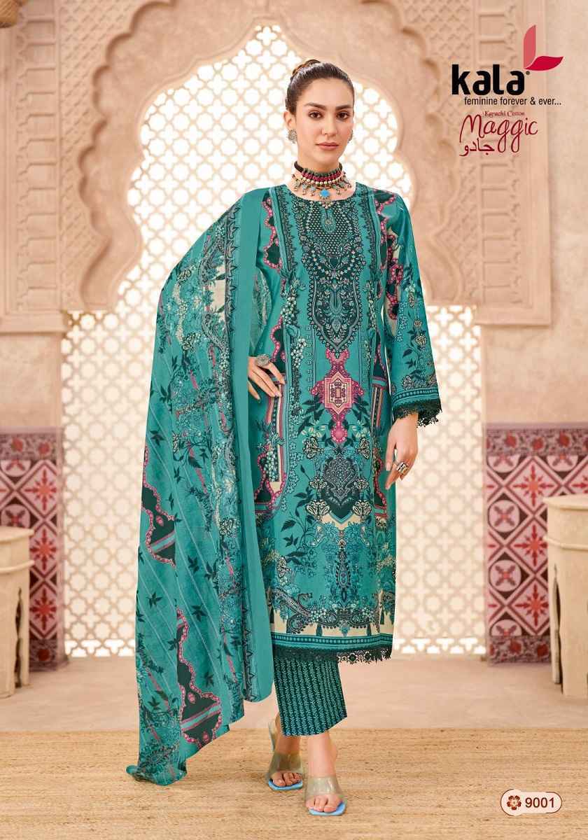 ₹599! Jiafashion Karachi Cotton Dress Materials