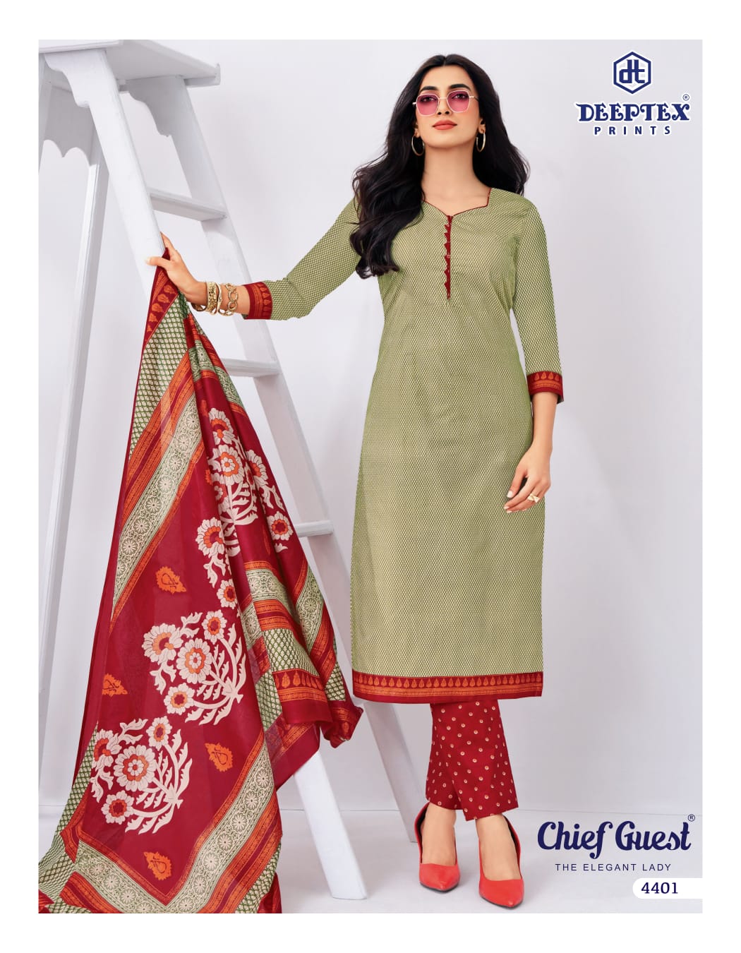 ₹ 625! Deeptex Cambric Cotton Dress Materials