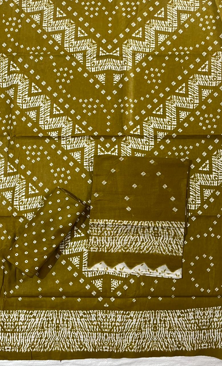 ₹575! Jiafashion Cotton Bandhani Materials