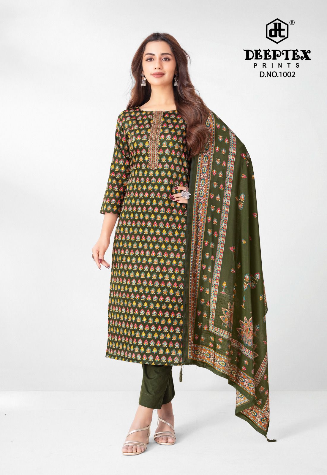 ₹970! Jiafashion Cotton Designer Suits