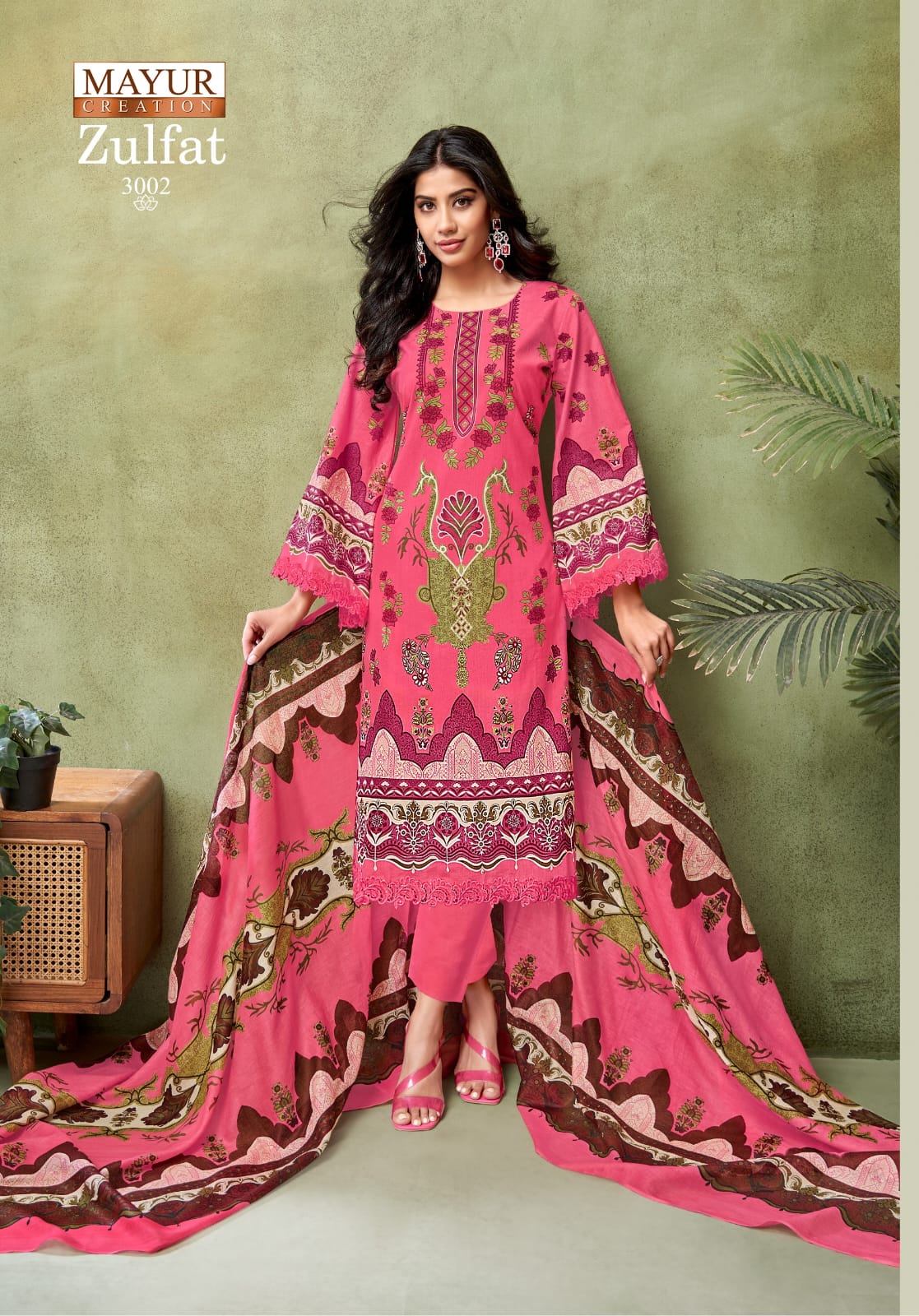 ₹549! Jiafashion Pakistani cotton dress materials