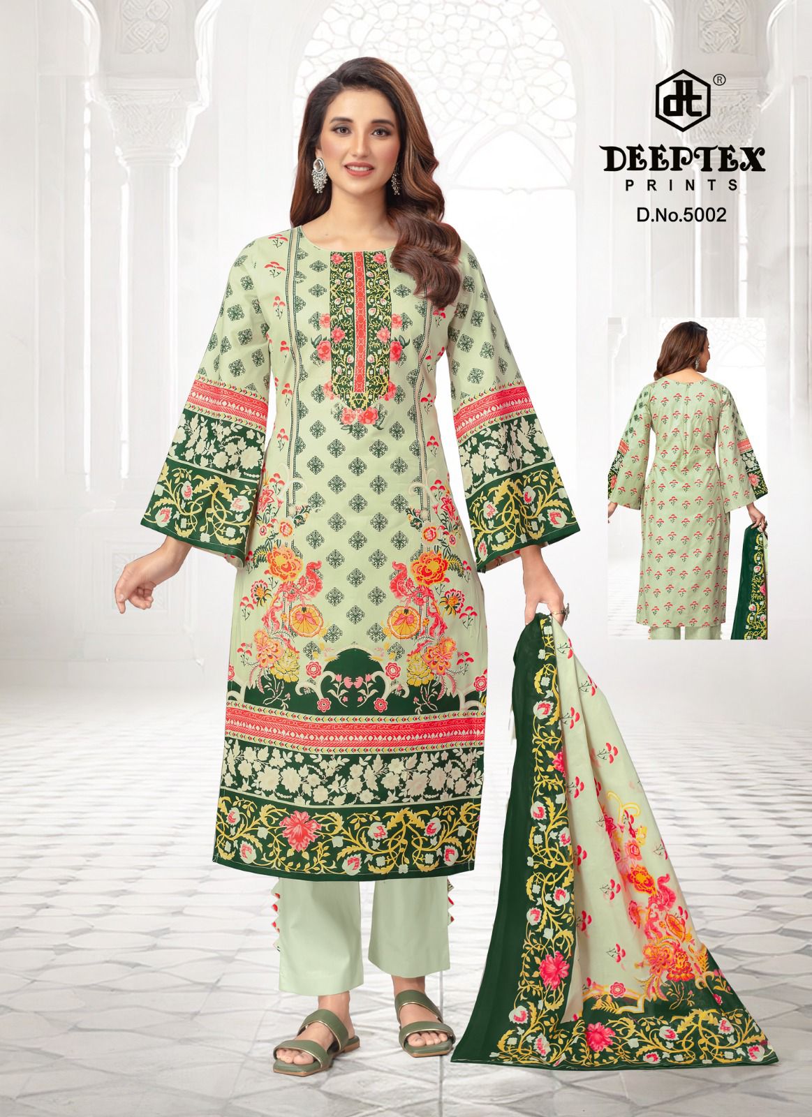 ₹ 599! Deeptex Lawn Cotton Dress Materials