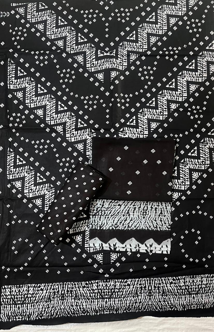 ₹575! Jiafashion Cotton Bandhani Materials