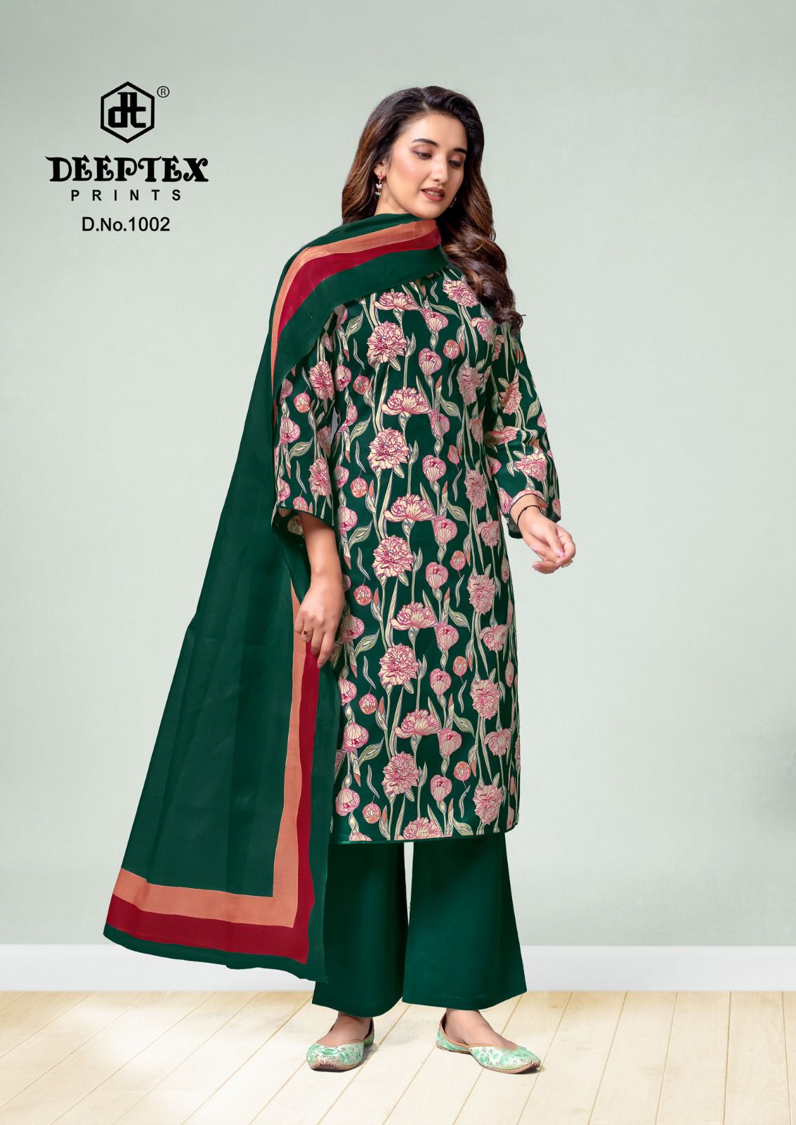 ₹ 599! Deeptex Lawn Cotton Dress Materials