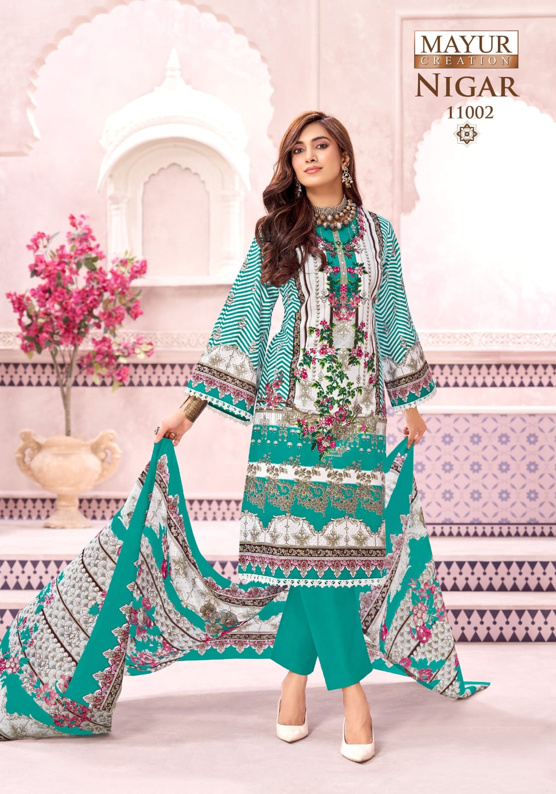 ₹599! Jiafashion Pakistani Cotton Materials