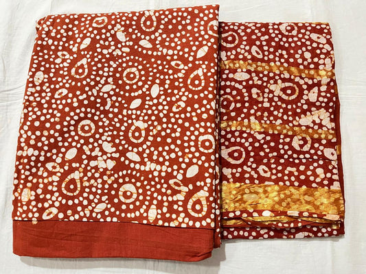 ₹770! Jiafashion wax batik cotton printed dress materials