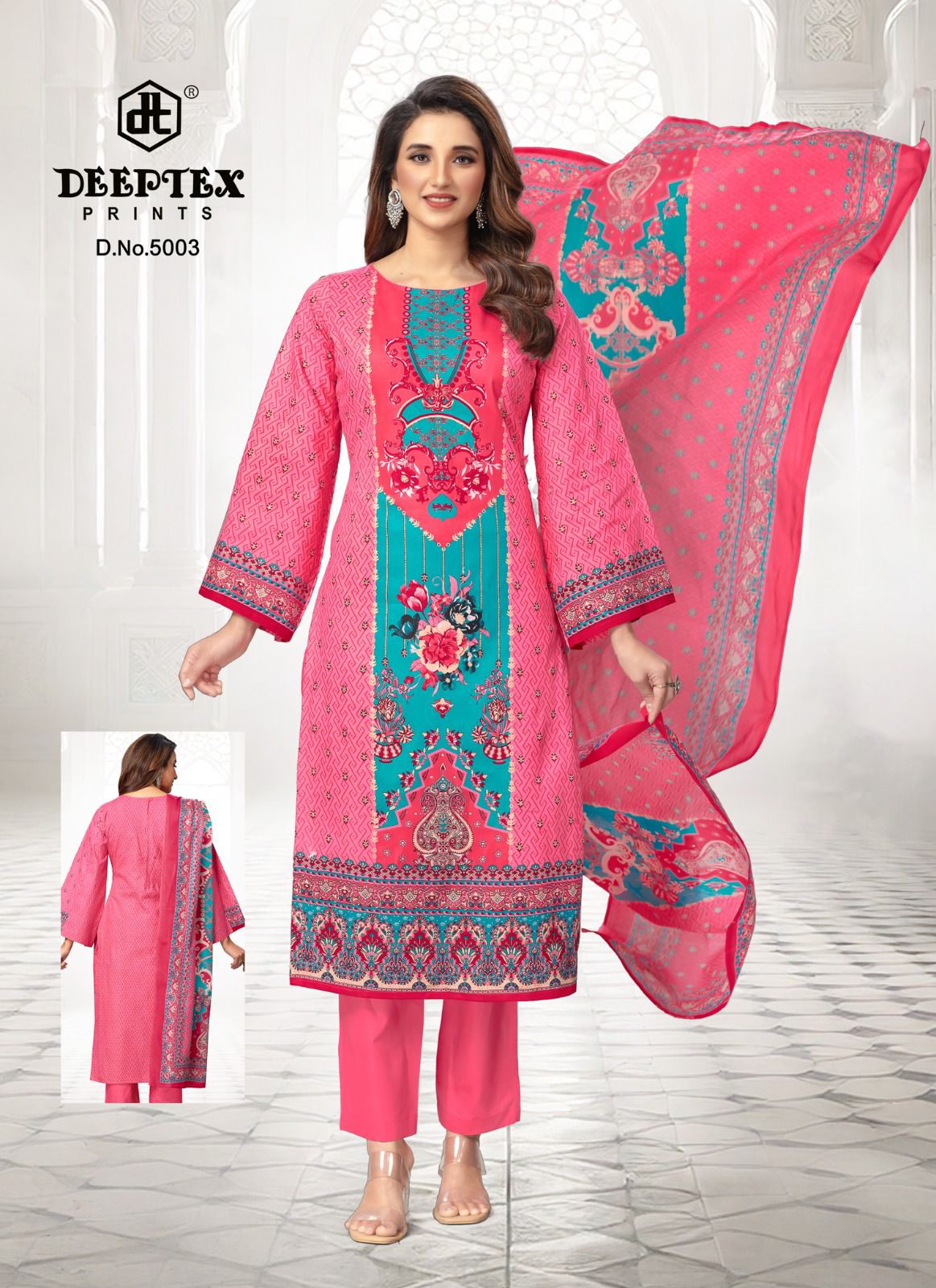 ₹ 599! Deeptex Karachi Cotton Dress Materials
