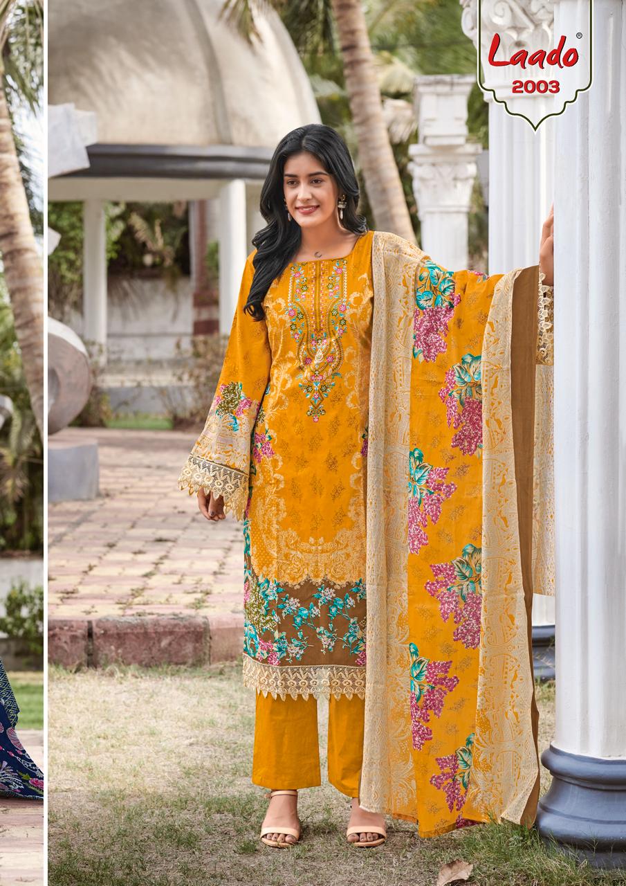 ₹549! Jiafashion Pakistani Cotton Dress Materials