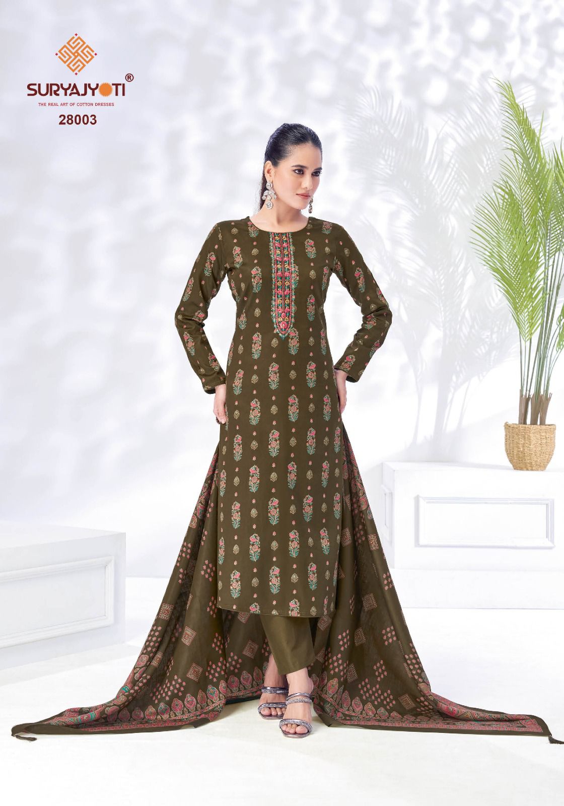 ₹1099! Suryajyoti cotton designer suits