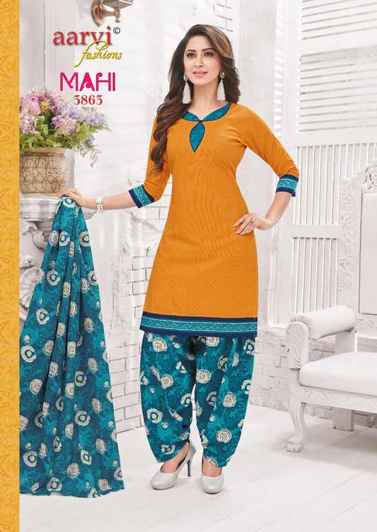 ₹599! Aarvi mahi cotton dress materials