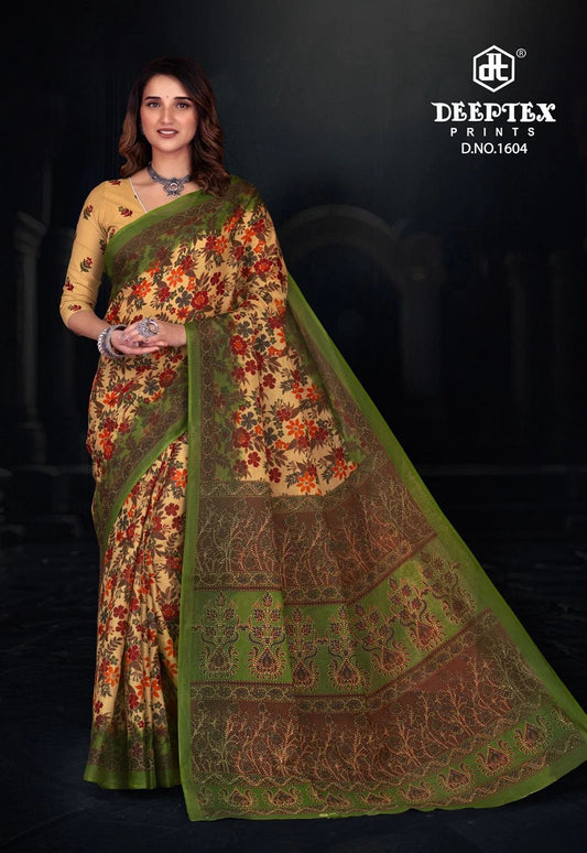 ₹449! Deeptex Cotton printed sarees