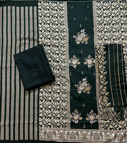 ₹845! Jiafashion Pashmina Embroided Materials