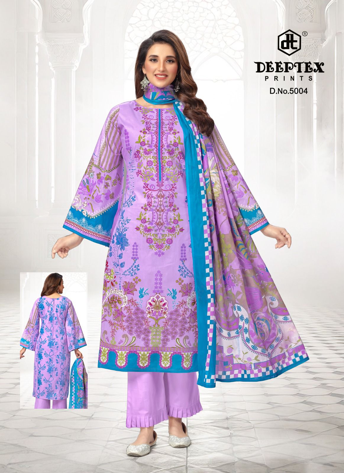 ₹ 599! Deeptex Lawn Cotton Dress Materials