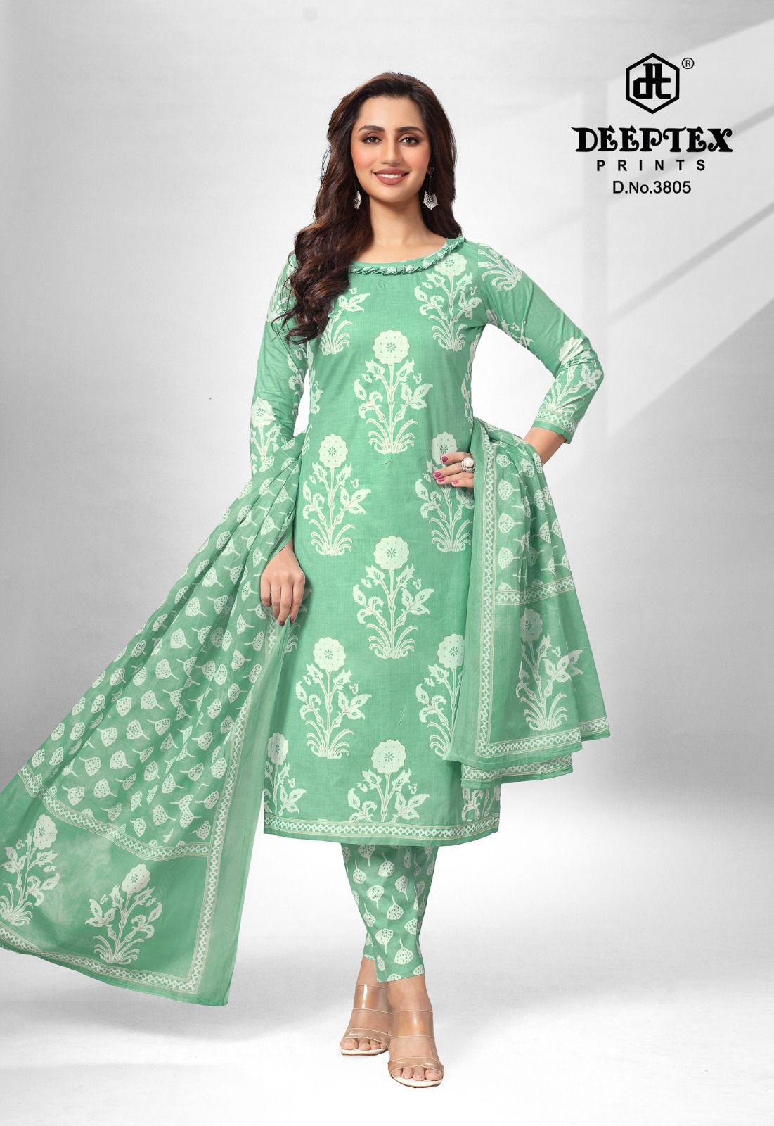 ₹599! Deeptex cambric cotton dress materials