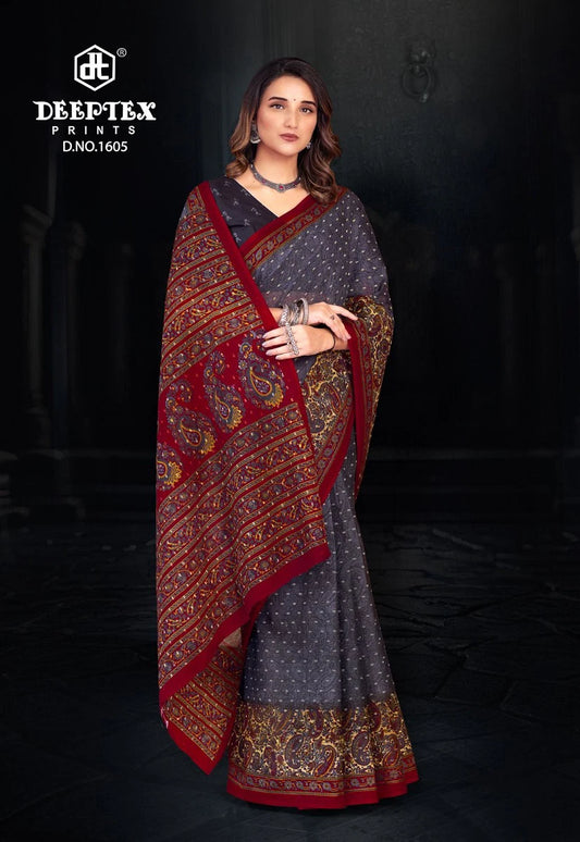 ₹449! Deeptex Cotton printed sarees