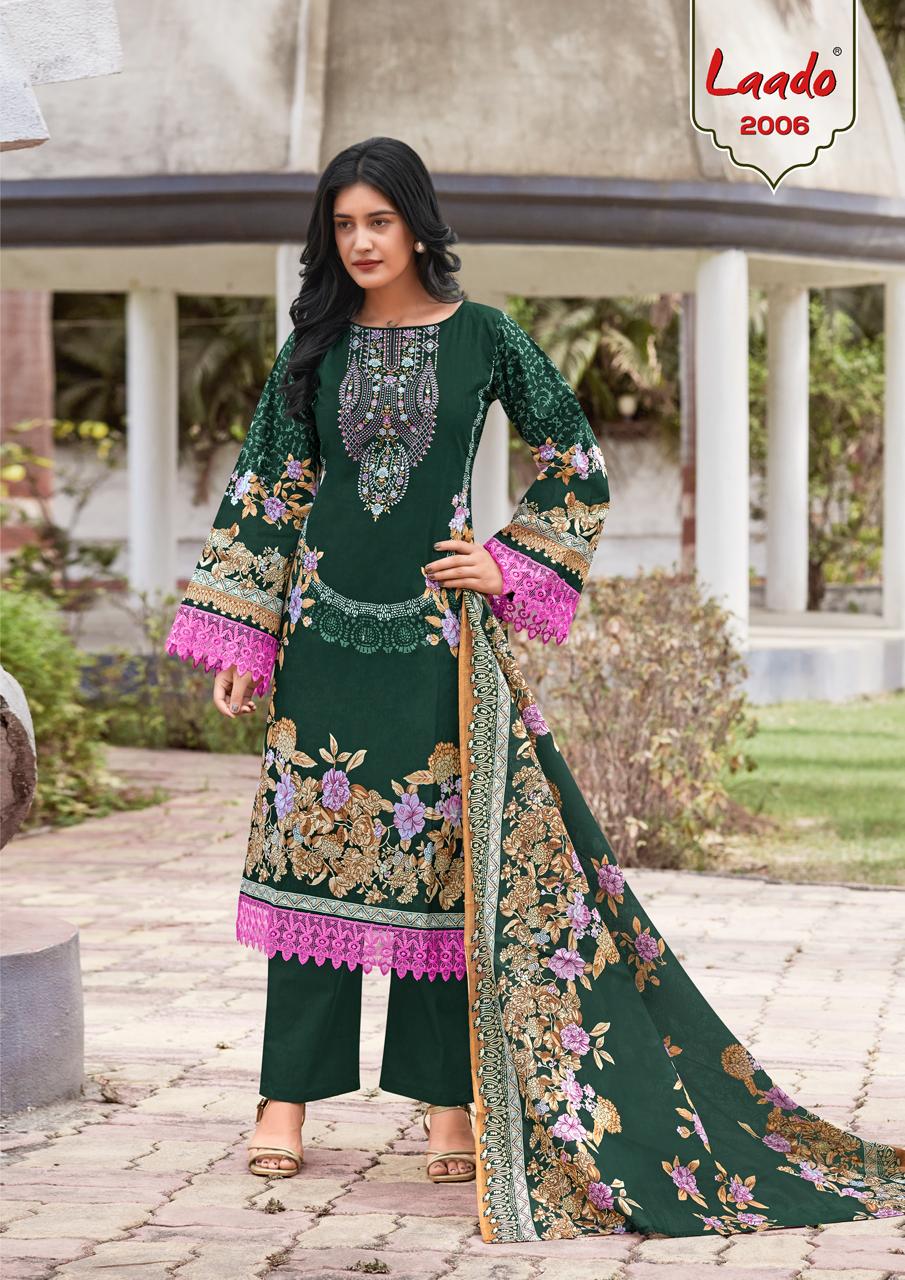 ₹549! Jiafashion Pakistani Cotton Dress Materials