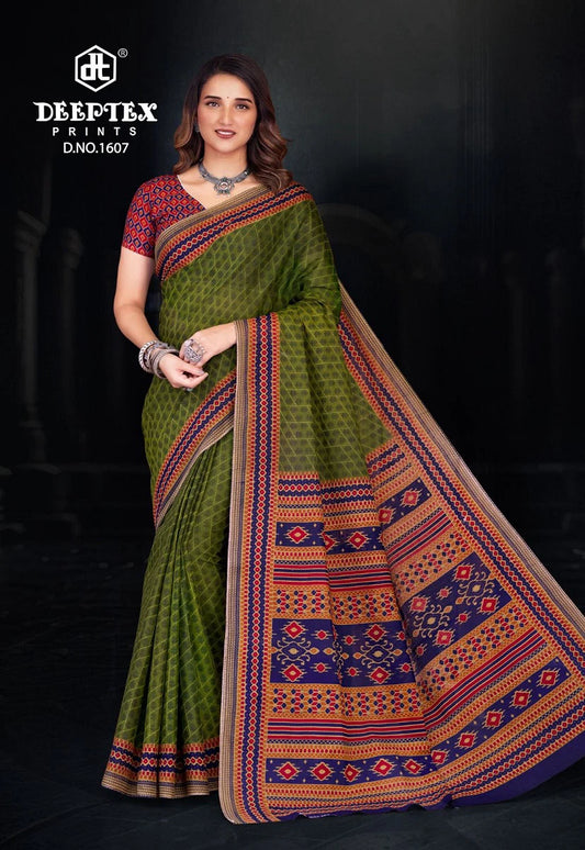 ₹449! Deeptex Cotton printed sarees