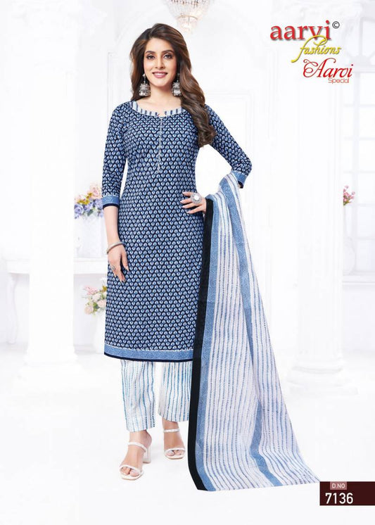 ₹549! Aarvi special cotton dress materials