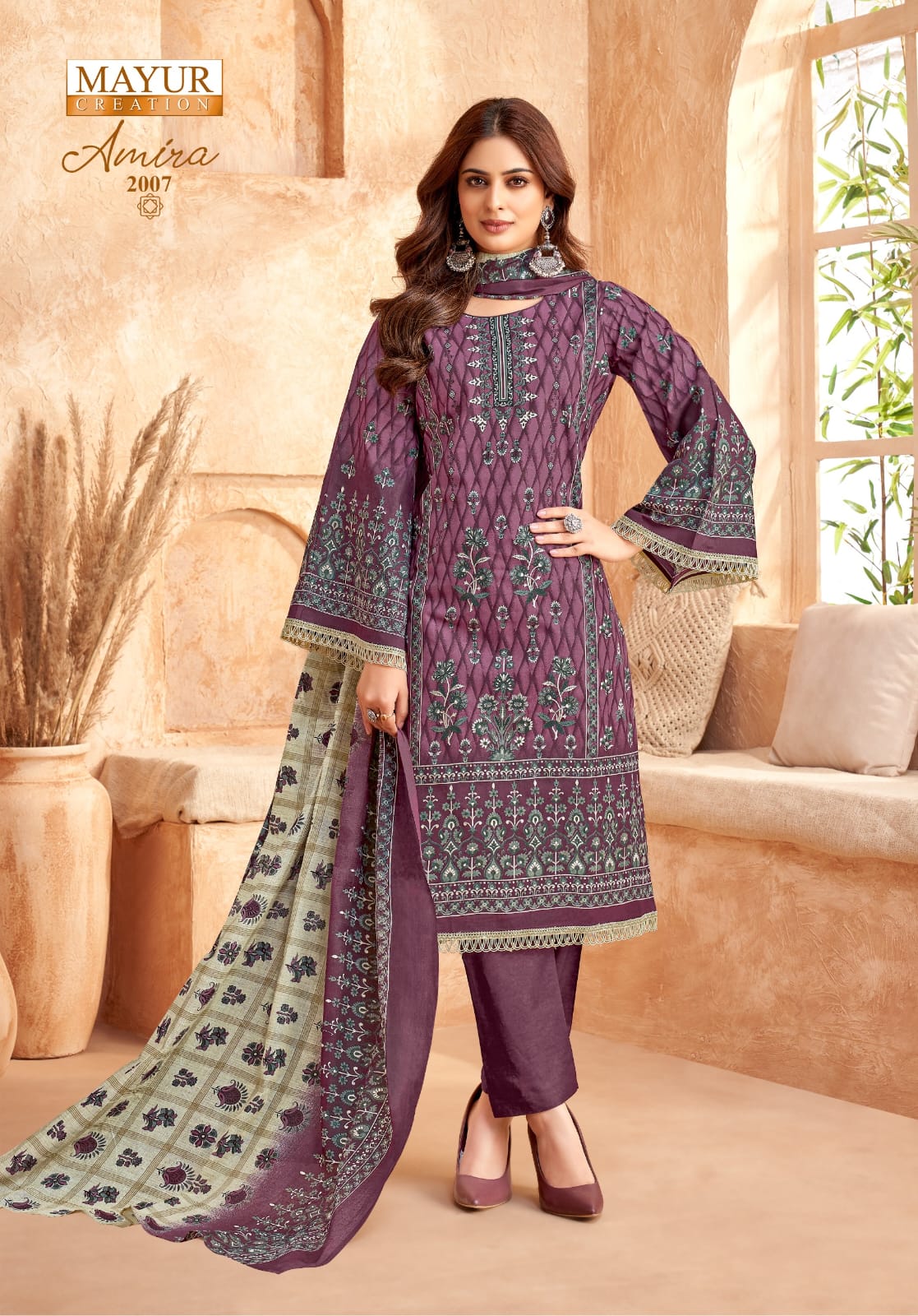 ₹599! Jiafashion Pakistani cotton dress materials